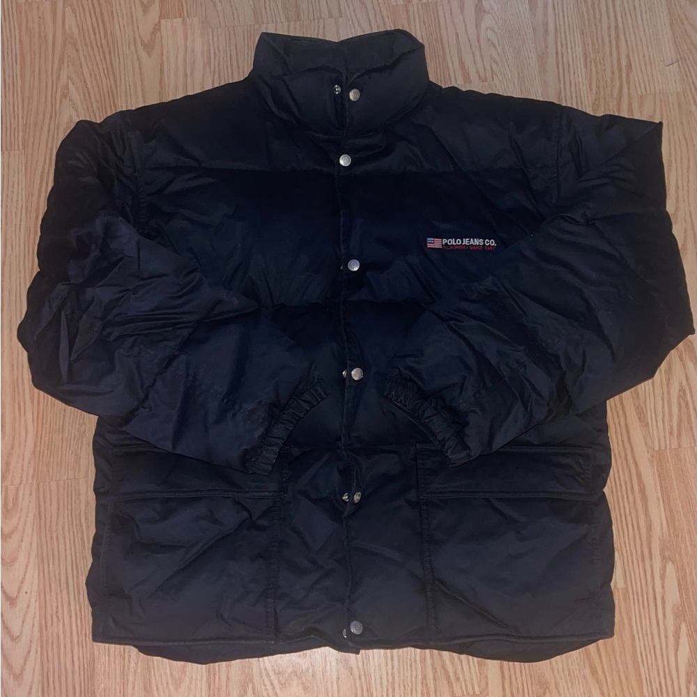 Vintage Polo Jean Co Puffer Jacket